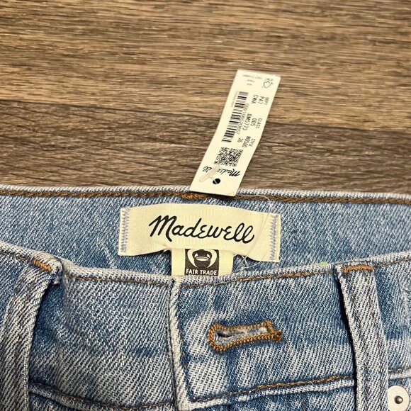 NEW Madewell The Perfect Vintage Jean Coney Wash Destroyed Edition Size 26 NWT - Picture 5 of 7